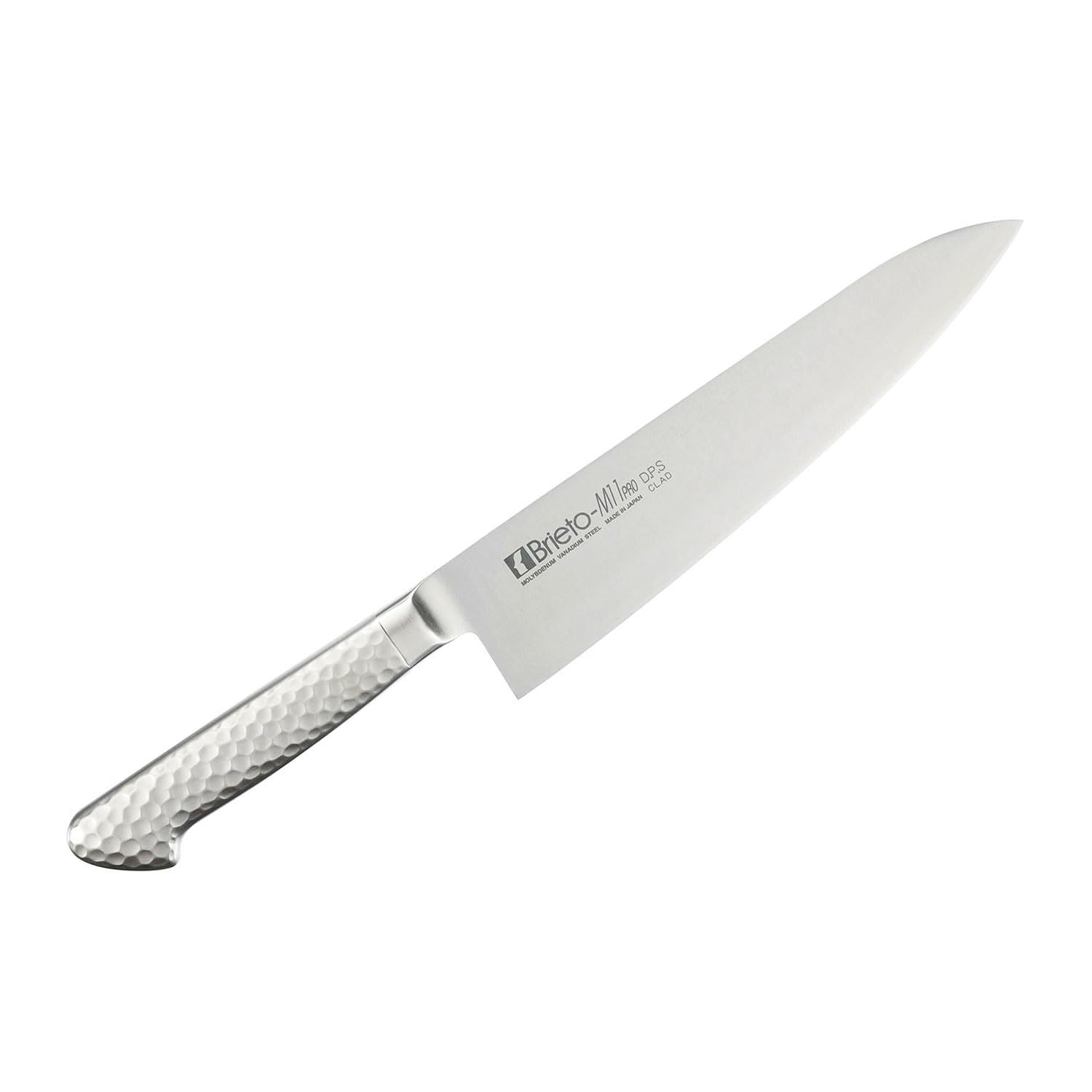 新品 片岡製作所 牛刀庖丁 シルバー 180mm 日本製 Brieto-M11pro D.P.S