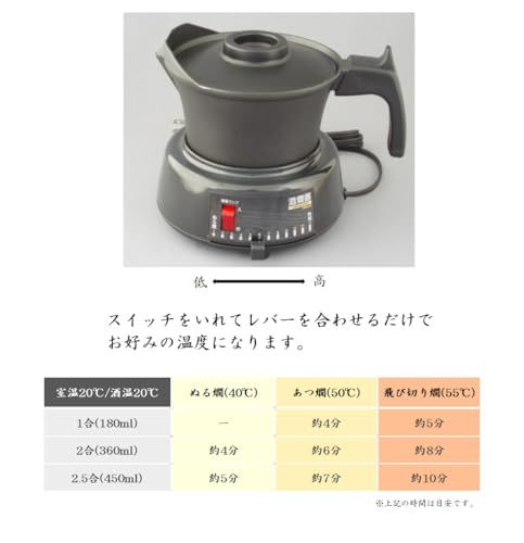 迅速に発送 丸山技研 電気酒燗器 2 5合 MSK 252 ブラック 日本酒 酒燗器 熱燗器 熱燗 あつかん ぬるかん ぬる燗 卓上 日本製 燕三条 d 53 a 093 b