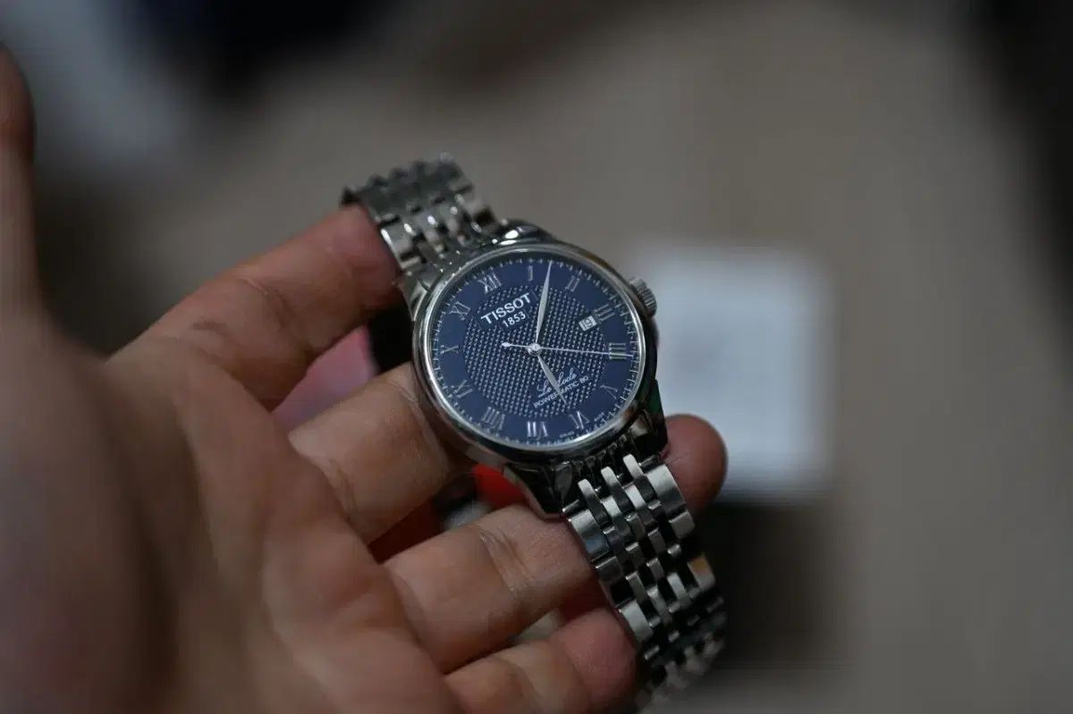 TISSOT ティソ ル ロックル パワーマティック 80 デニム盤 メタル 時計