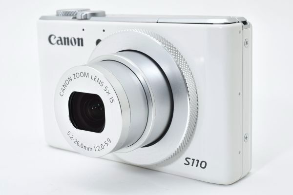 新品級｜Canon PowerShot S110 約1210万画素 F2.0 光学5倍ズーム