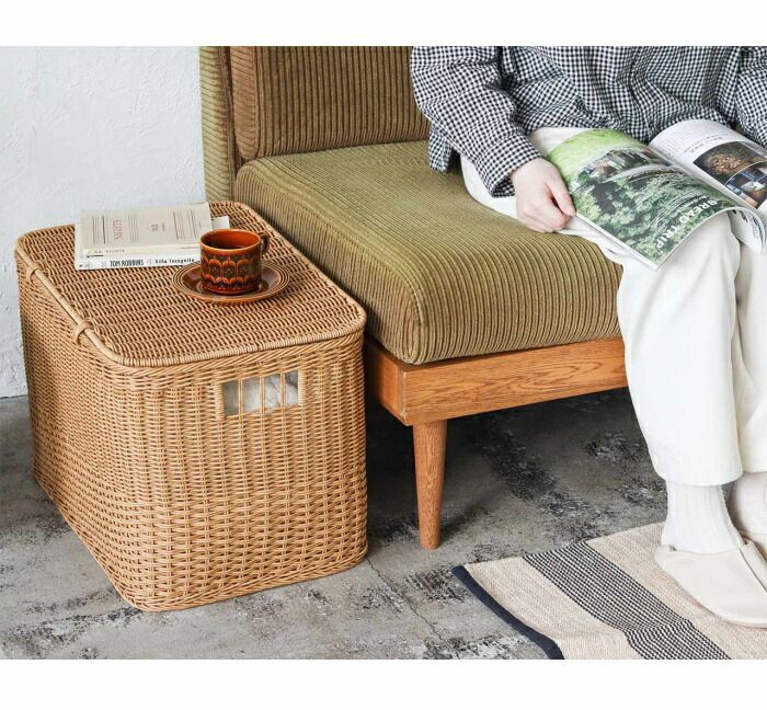 ユティル ナイール ふた付きストレージ UTILE クレエ Creer バスケット かご カゴ 整理ボックス キッチン整理用品 キッチン 引き出し 収納 カトラリーケース 食器棚 おしゃれ 北欧 ナチュラル