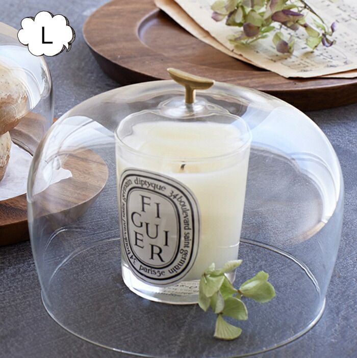 ドーム型 ガラスドーム L リューズガラス shesay 容器 インテリア 小物