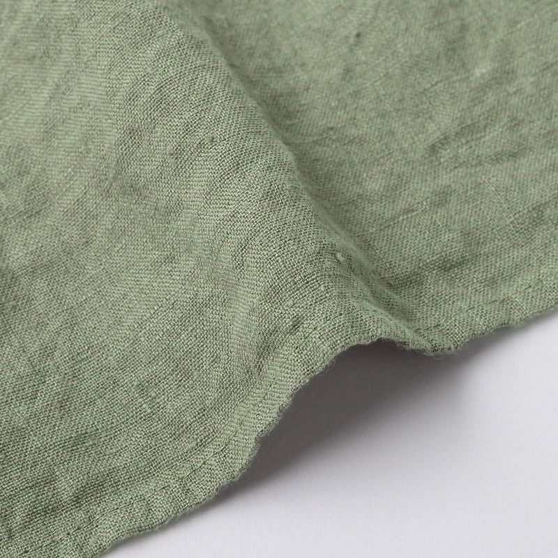  テーブルクロス L エルムグリーン 135 240 cm リーノエリーナ Lino e Lina T 006 長方形 吸水速乾 ソフトリネン リネン100％ テーブル クロス 麻 無地 布 ナチュラル おしゃれ 北欧 ポイント10倍 その他 エプロン 三角巾