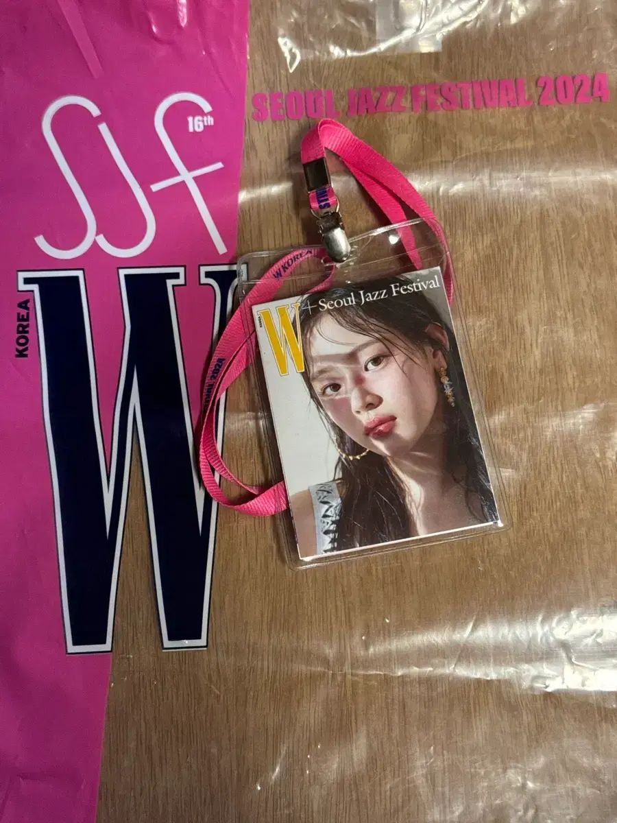 ソウルジャズフェスティバル 2025 ソジェペ NewJeans MINJI ネックレスMAP