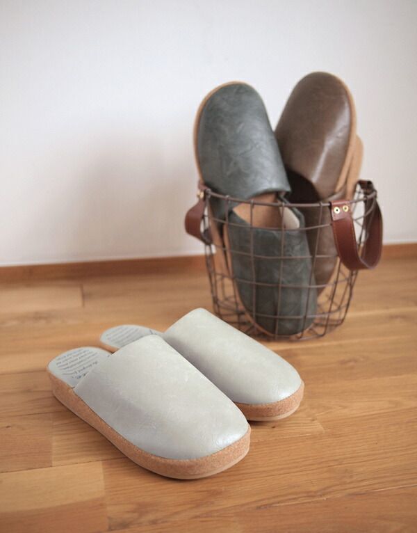 厚底ソール スリッパ L 25−27cm ルームシューズ レディース 女性 女