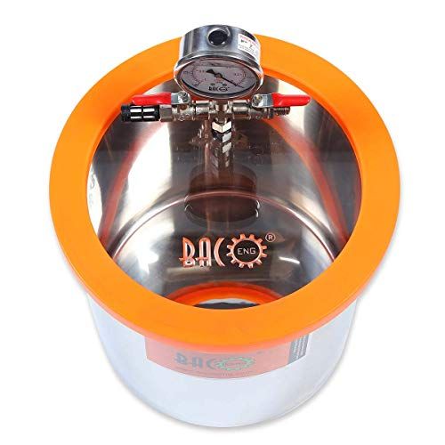 迅速に発送 BACOENG 12 L 真空チャンバーキットです エポキシ樹脂脱気真空ドラム 真空脱泡器 3 b 848 f 5 e