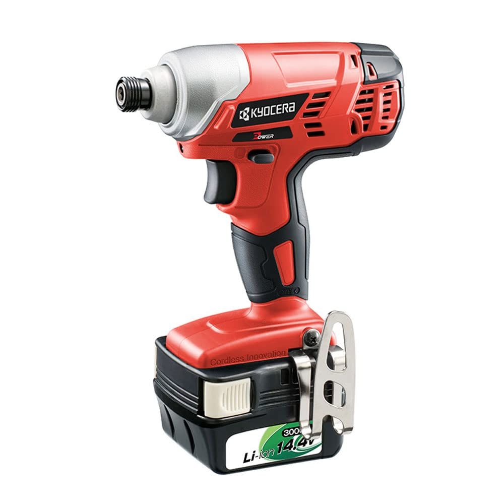 京セラ Kyocera 旧リョービ 充電式 インパクトドライバー 14 4 V BID 1416 657752 A 軽量 コンパクト 細握りで作業がしやすい リチウムイオン14 最大締付トルク140 N m ネジ締め能力 小ネジ 8 普通
