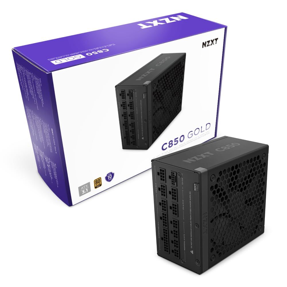 新品 NZXT C850 Gold v2 Black 850W ATX3.1対応 80PLUS Gold 認証 PC