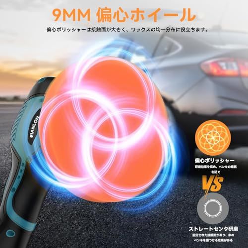 研磨機 偏心構造