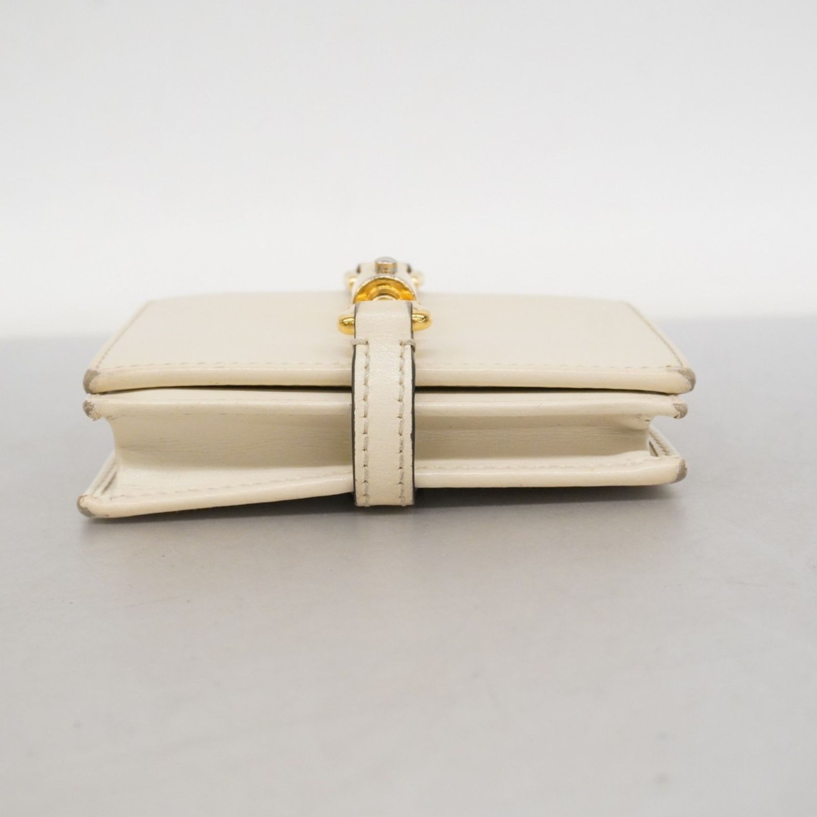 グッチ(Gucci) グッチ 財布 ニュージャッキー 645536 レザー ホワイト