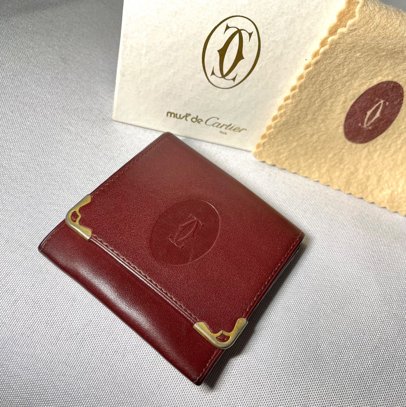 楽天市場】□極美品□ Cartier カルティエ マストライン レザー コイン