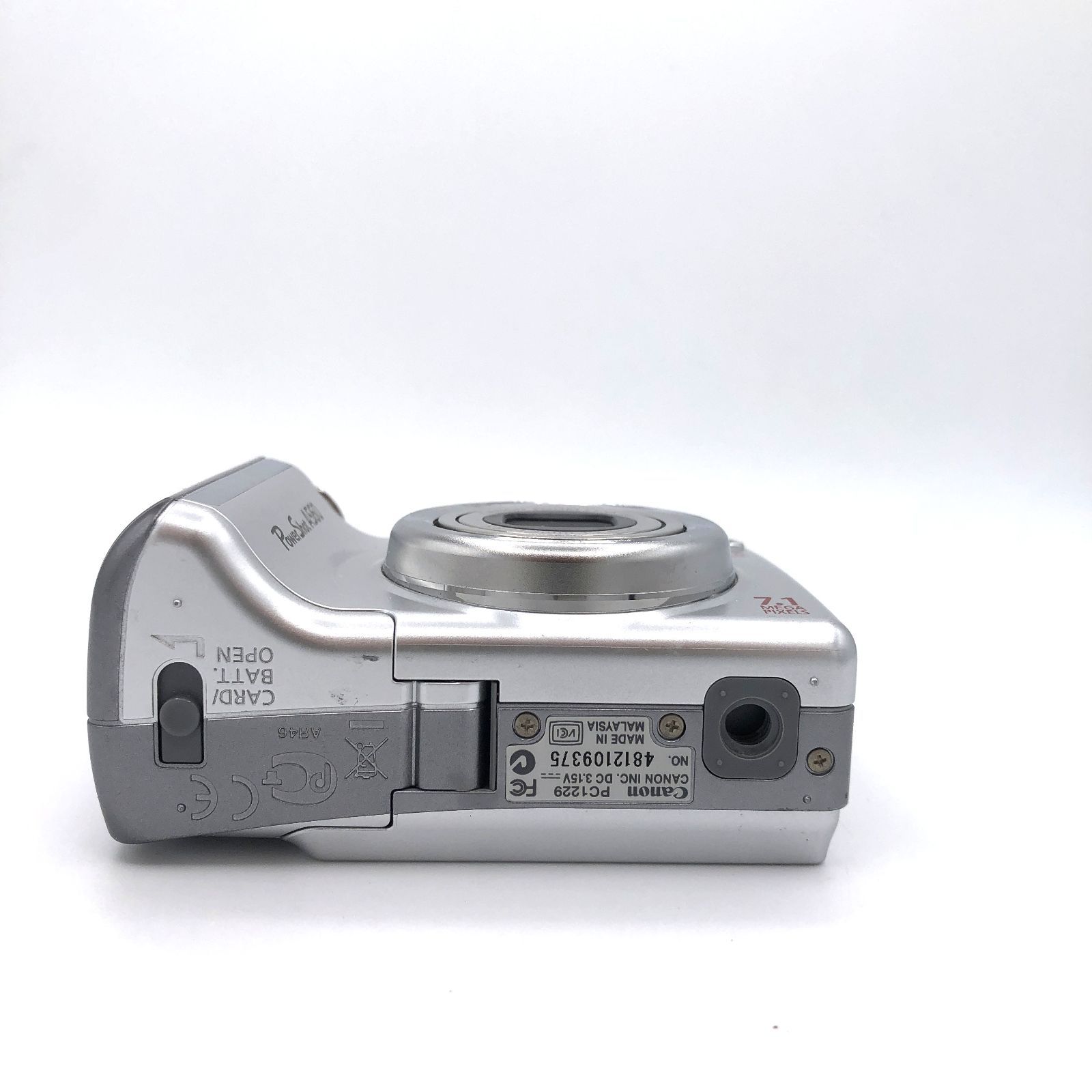 ジャンク】Canon キヤノン PowerShot A560 コンデジ 電池腐食あり