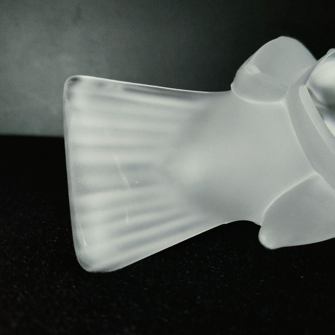 ルネ・ラリック クリスタル スズメ ペーパーウェイト 雀 小鳥 鳥 置物