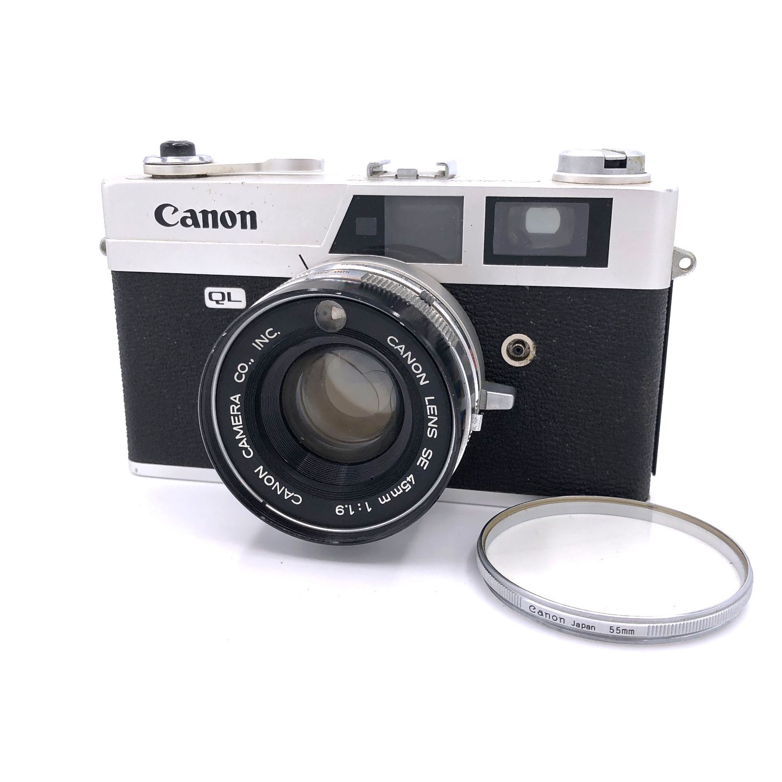 ジャンク】Canon キヤノン Canonet QL19 45mm f1.9 フィルムカメラ