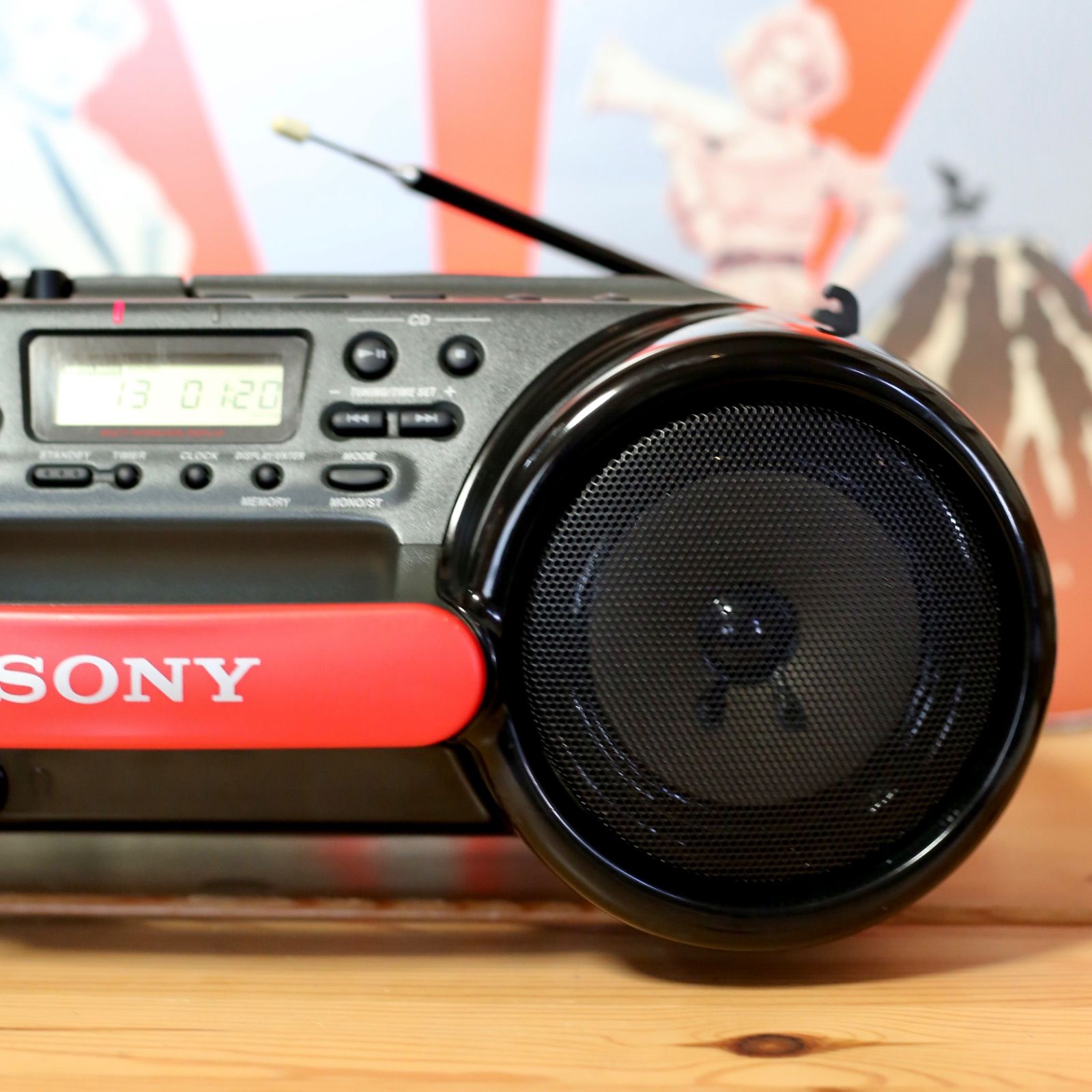 SONY WIDDIT CFD-980 MEGABASS搭載 防滴仕様 CDラジカセ ソニー