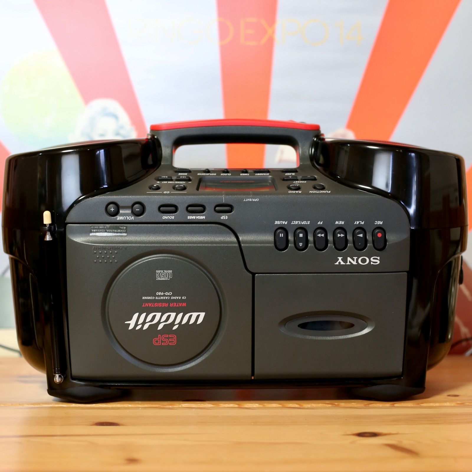 SONY WIDDIT CFD-980 MEGABASS搭載 防滴仕様 CDラジカセ ソニー