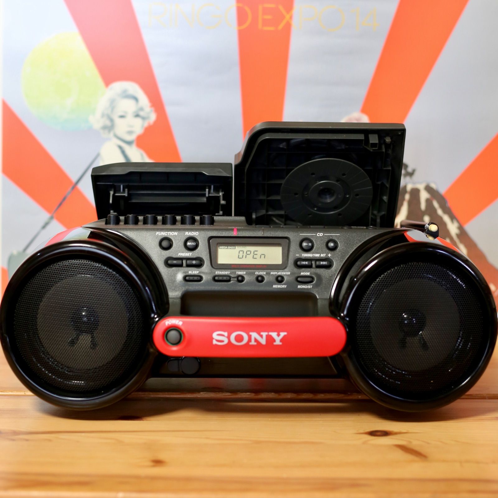 SONY WIDDIT CFD-980 MEGABASS搭載 防滴仕様 CDラジカセ ソニー