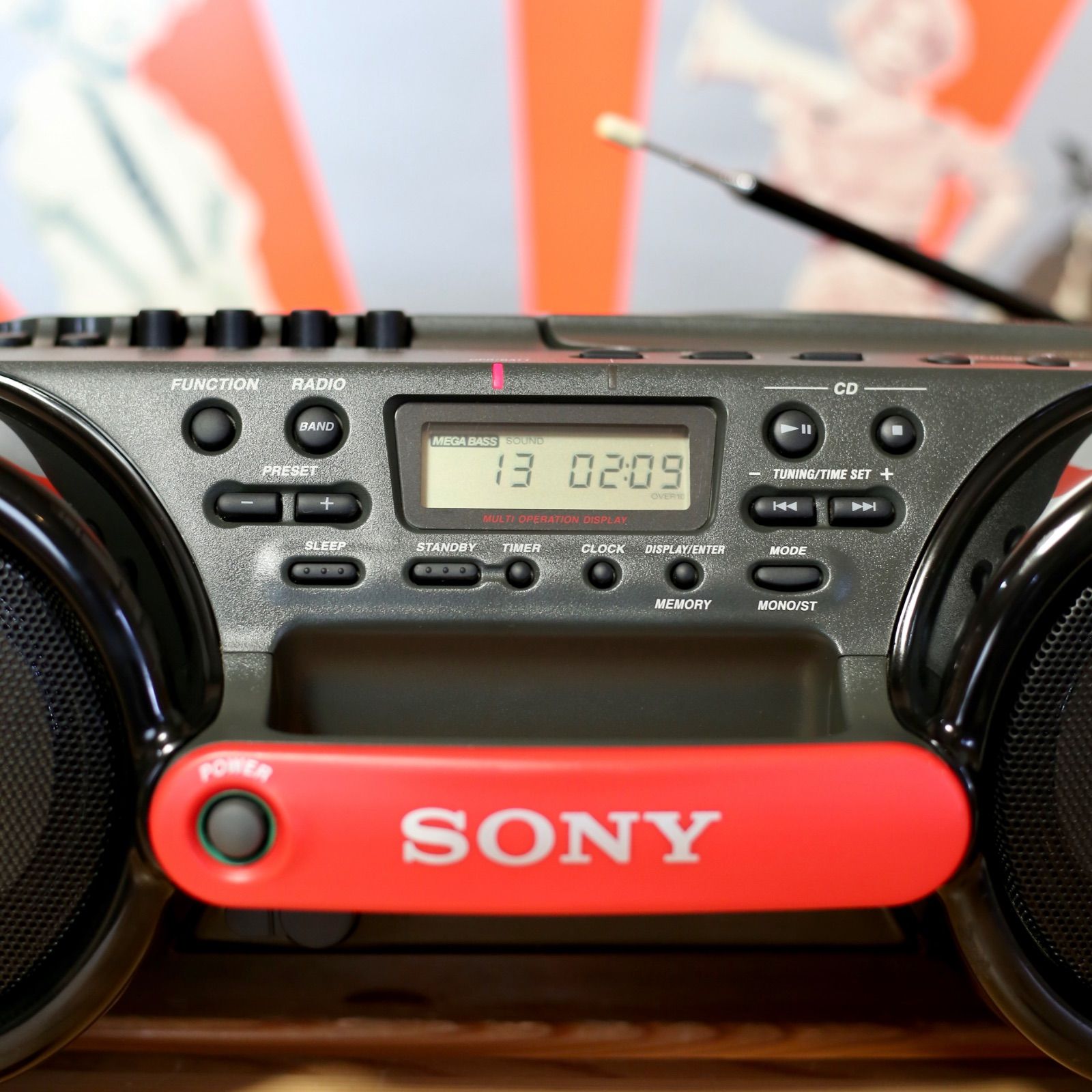 SONY CFD-980 CDラジカセ 希少!!SONY CDラジカセ CFD-980【平成レトロ】