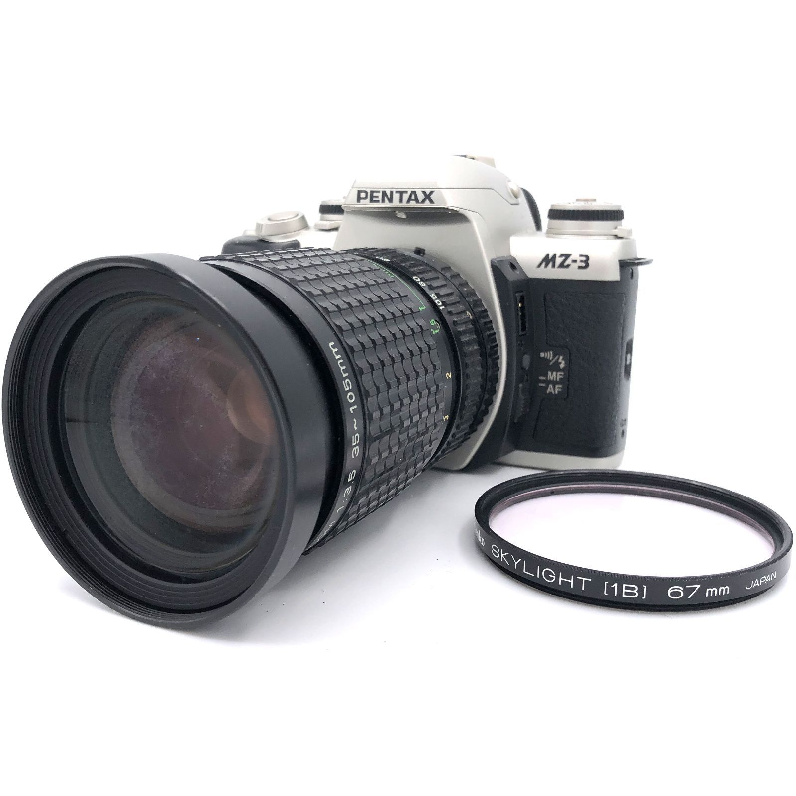 PENTAX CANON 一眼レフカメラセット　ジャンク ジャンク】PENTAX ペンタックス MZ-3 35-105mm レンズセット 不動