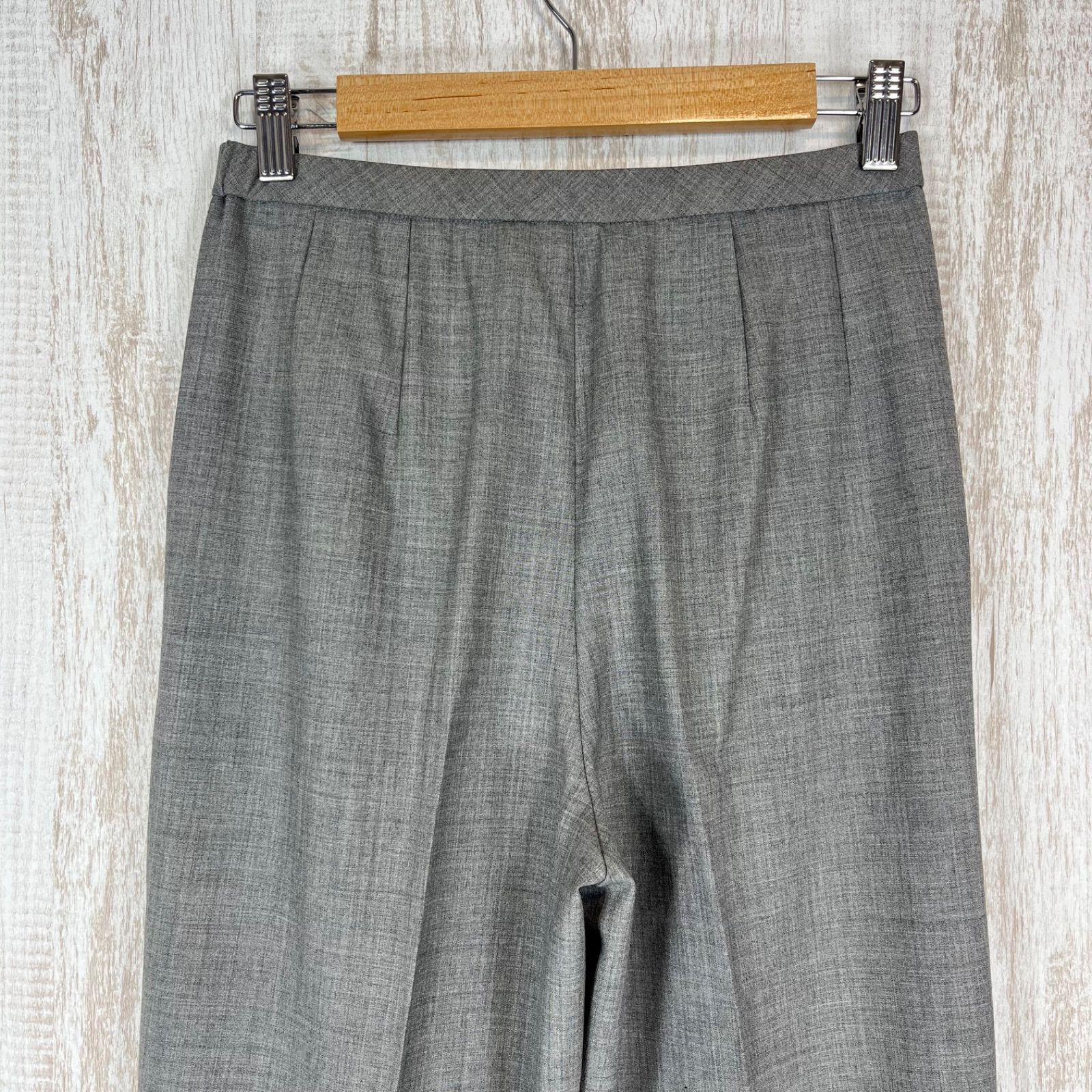 Leilian レリアン Loro Piana ロロピアーナ 高級ウール センタープレス