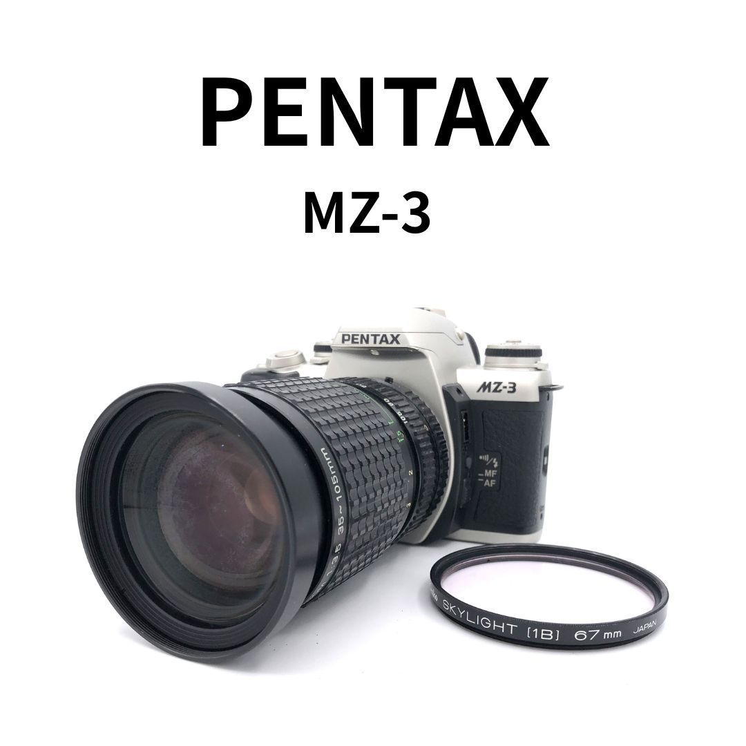 ジャンク】PENTAX ペンタックス MZ-3 35-105mm レンズセット 不動