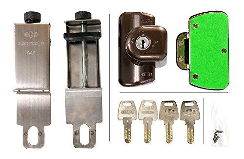  迅速に発送 ガードロック外開き一枚扉用留守わからん錠ブラウンNo 555 ba 2 ed 626 その他 キッチン 食器