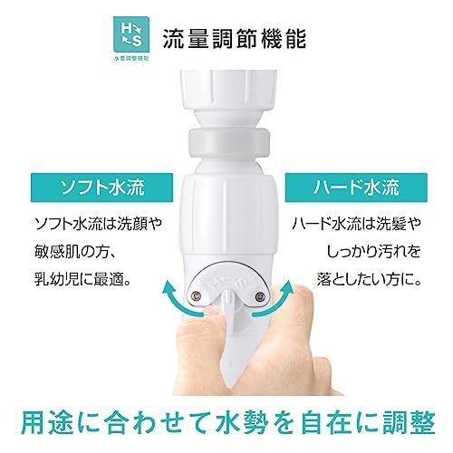  迅速に発送 アラミック シャワーヘッド 節水 高水圧 ヘッドが自由自在に動く 角度調整 水量調整 止水ボタン 3 Dアースシャワー ヘッドスパ ホームユース ホワイト 日本製 D B 6 A 9 abd 41 fe その他 キッチン 食器