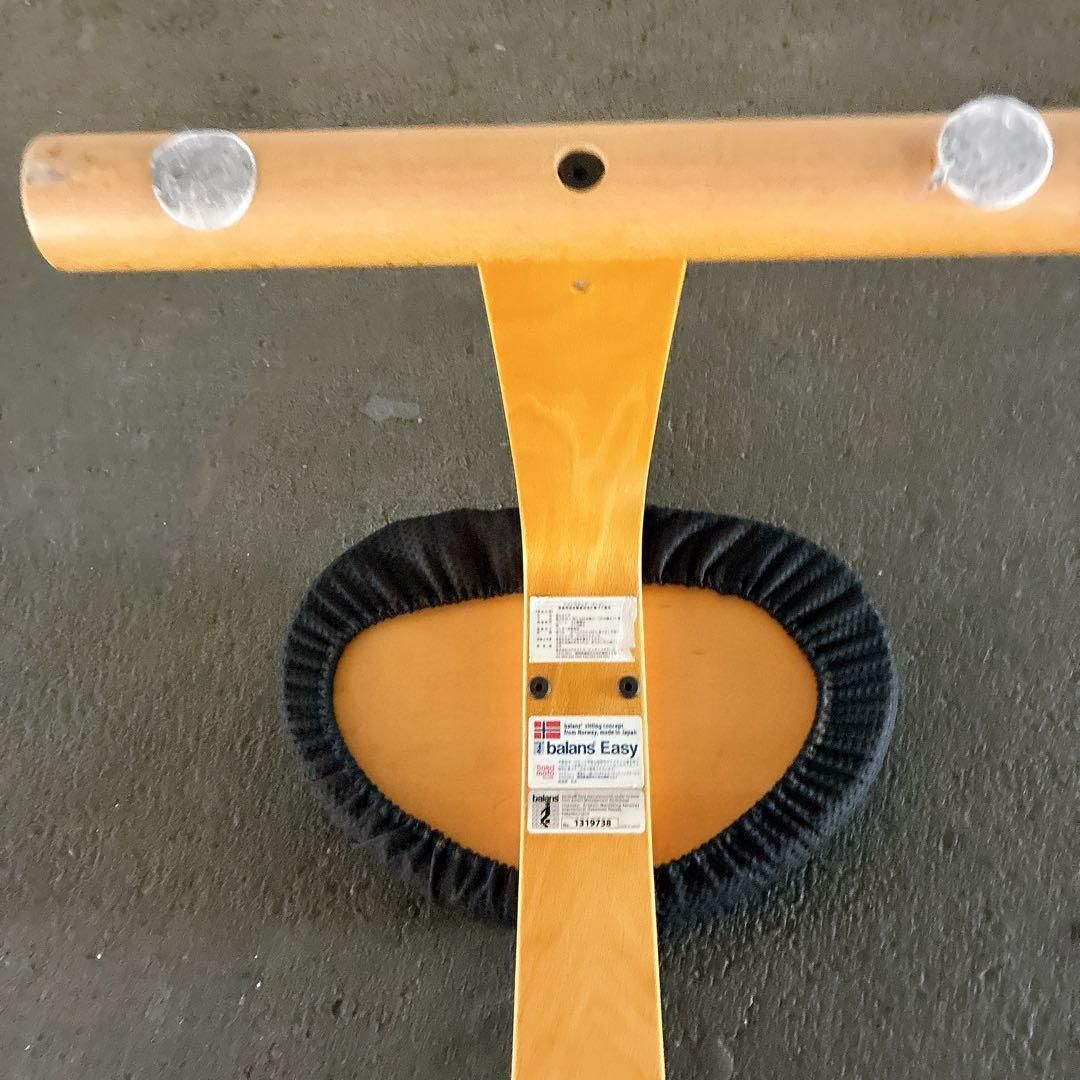 Balans Easy 姿勢矯正チェア　黒カバー　ブラウン Balans Easy 姿勢矯正チェア 黒カバー ブラウン - メルカリ