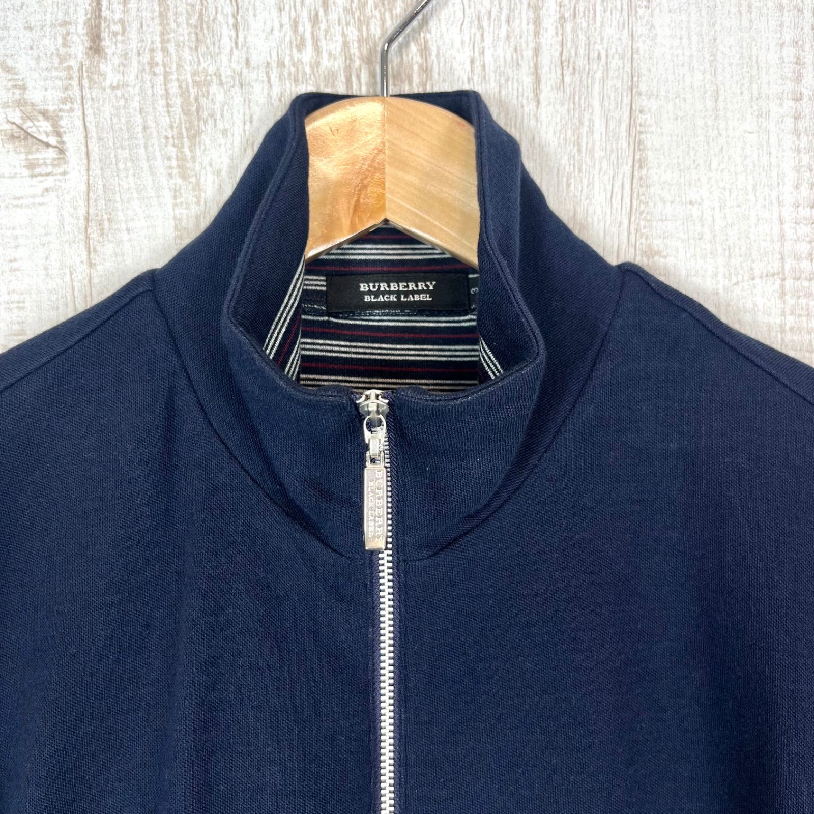 BURBERRY BLACK LABEL バーバリーブラックレーベル ホースロゴ刺繍