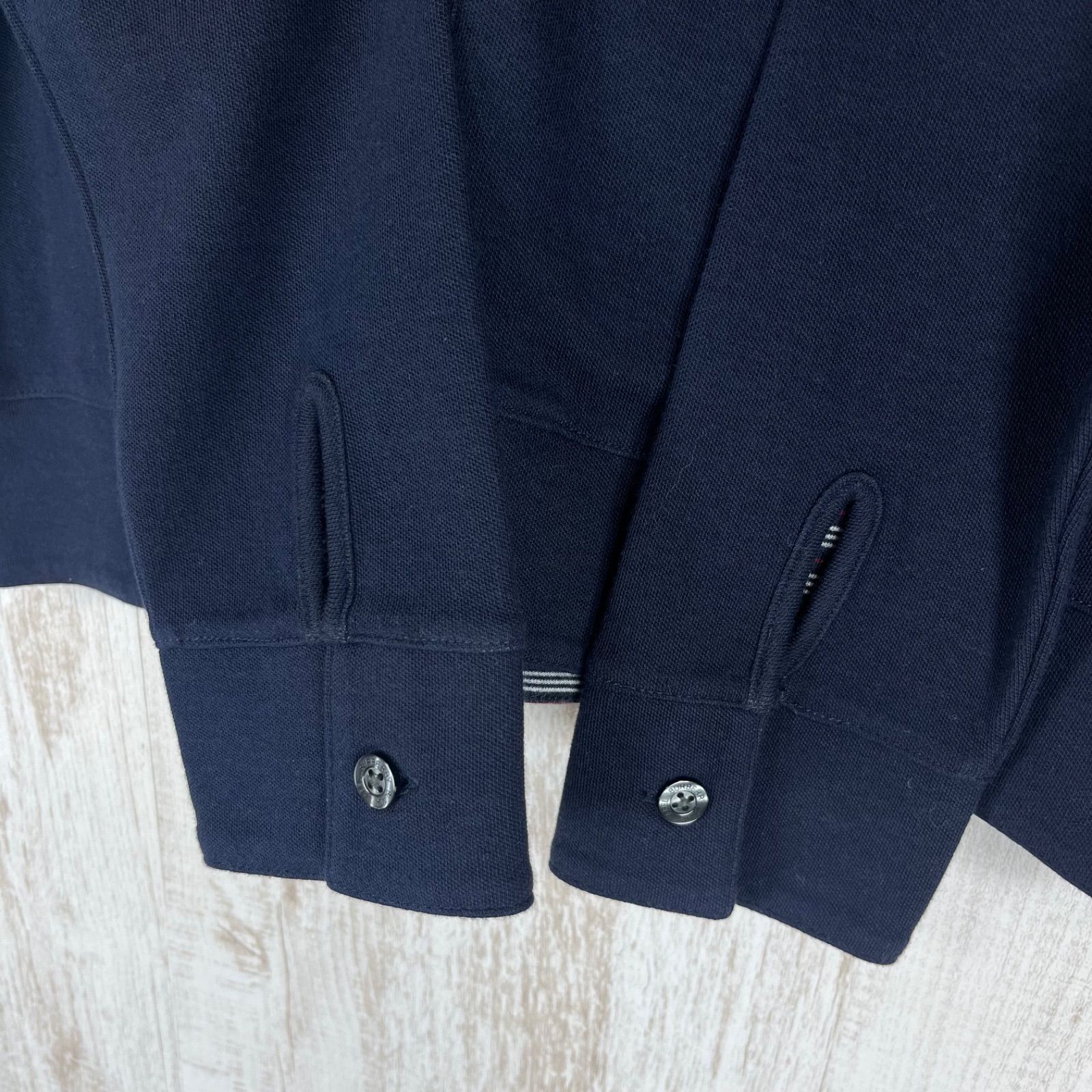 BURBERRY BLACK LABEL バーバリーブラックレーベル ホースロゴ刺繍