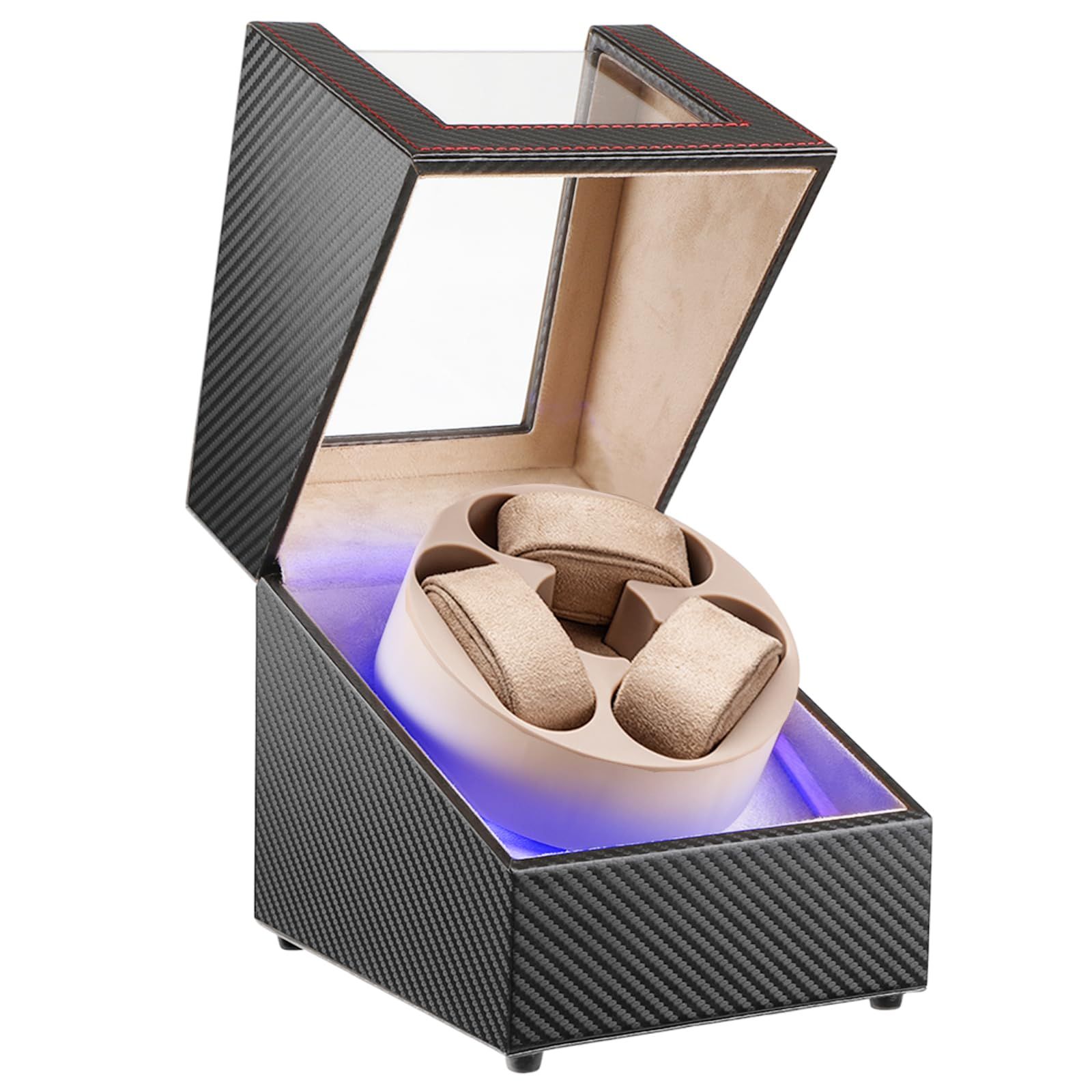 新型の腕時計自動巻き上げ機、男女全部使えます 静音設計 マブチ