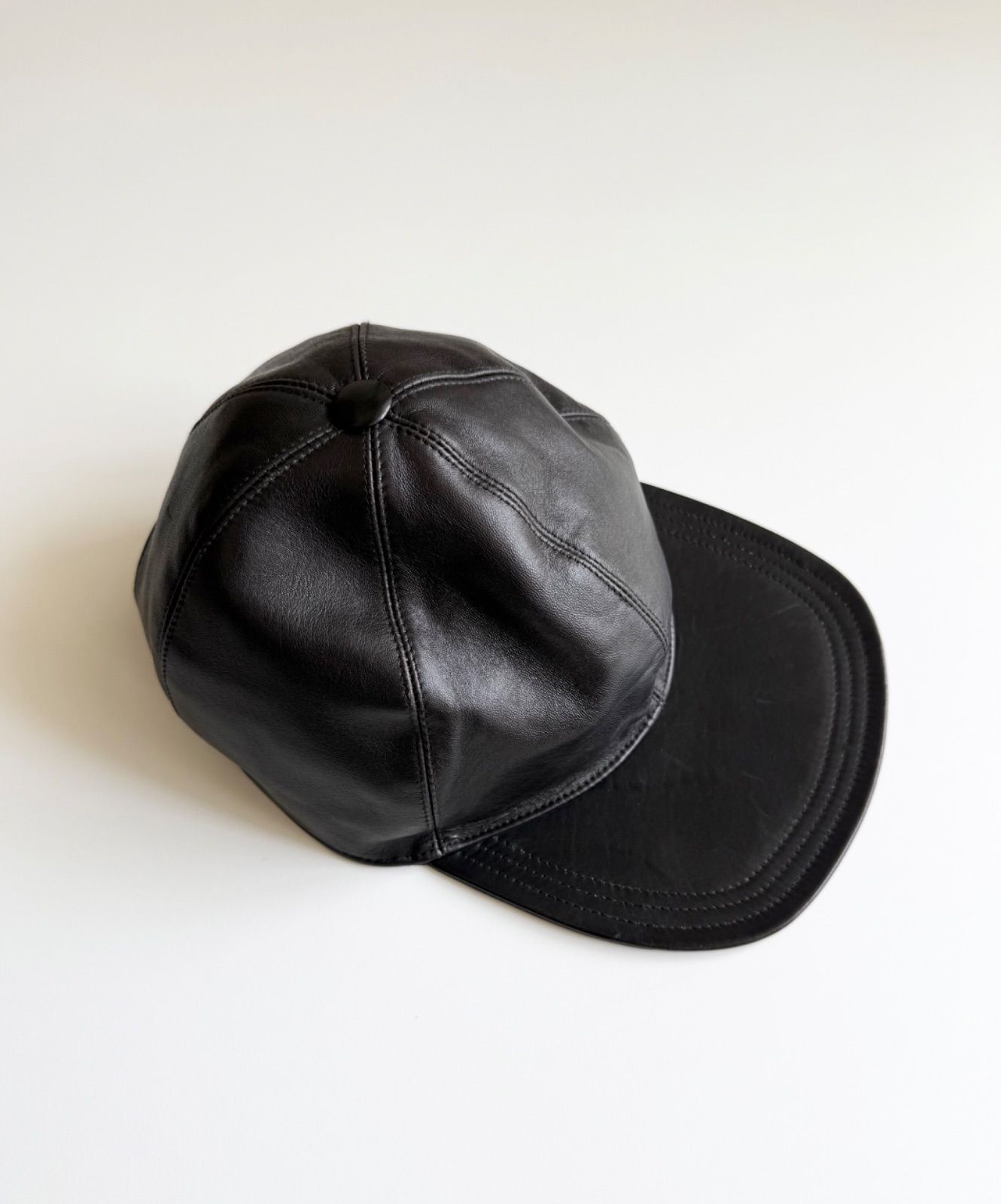 SS1998 PRADA LEATHER CAP プラダ archive アーカイブ 1990年代