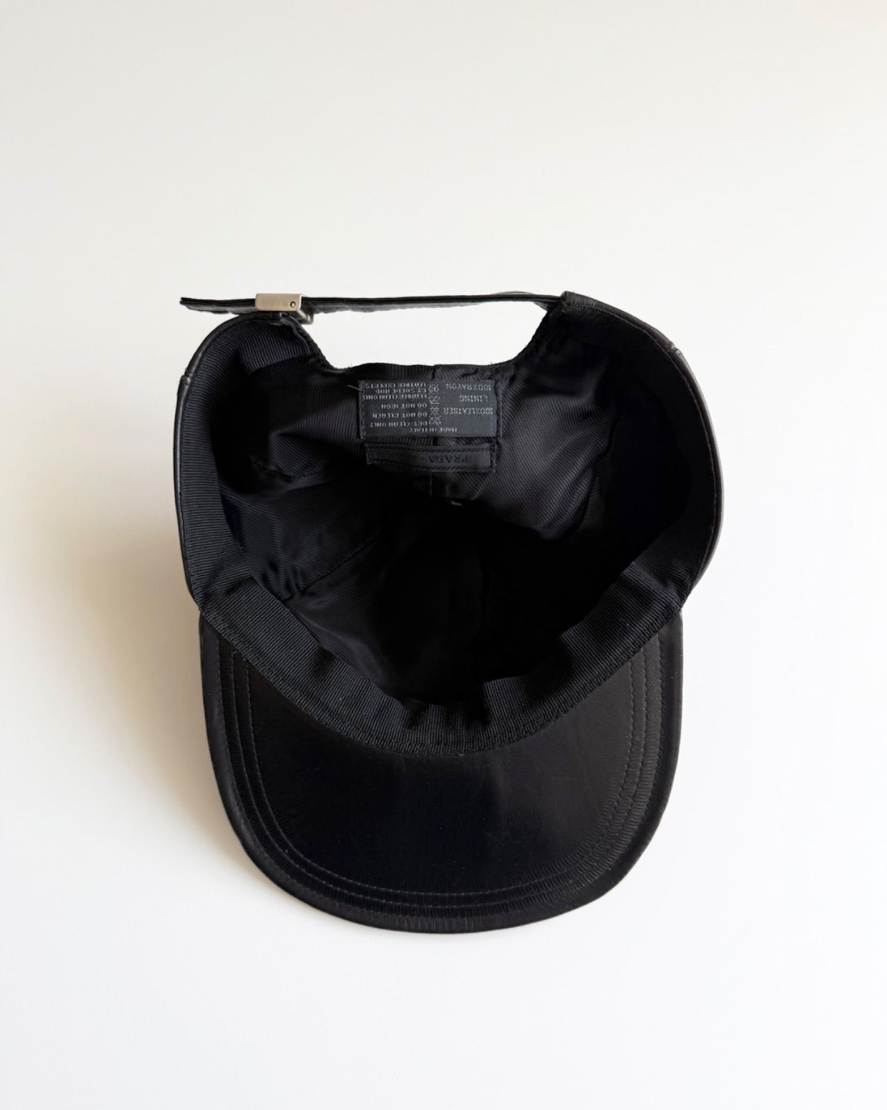 SS1998 PRADA LEATHER CAP プラダ archive アーカイブ 1990年代