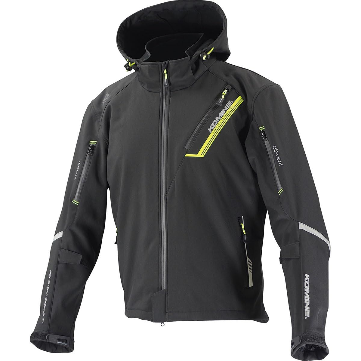 新品 [KOMINE] バイク用 ジャケット プロテクトソフトシェルウィンター