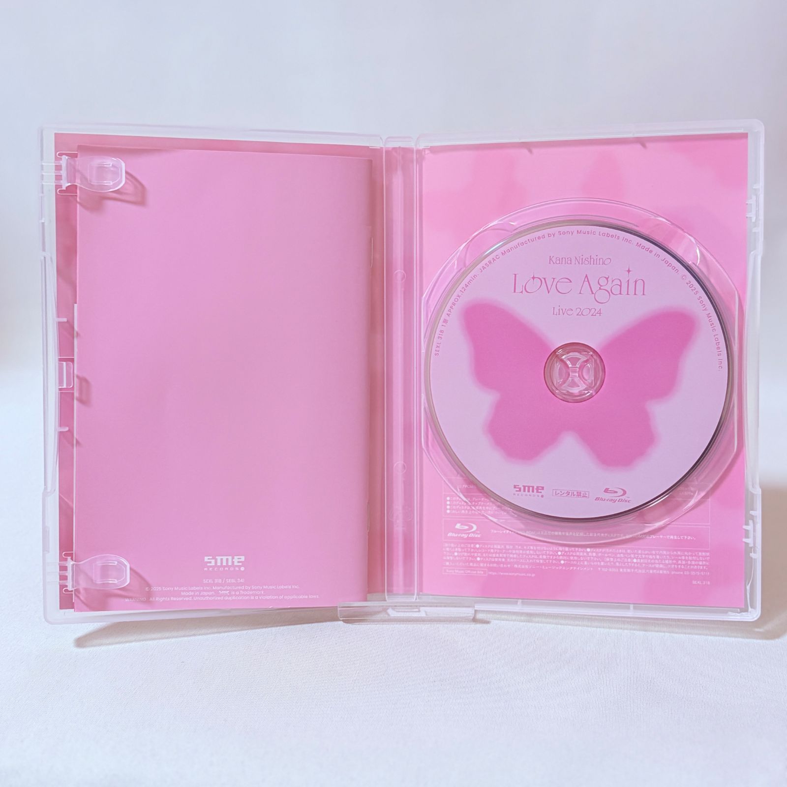 西野カナ Kana Nishino Love Again Live 2024 通常盤 Blu-ray - メルカリ