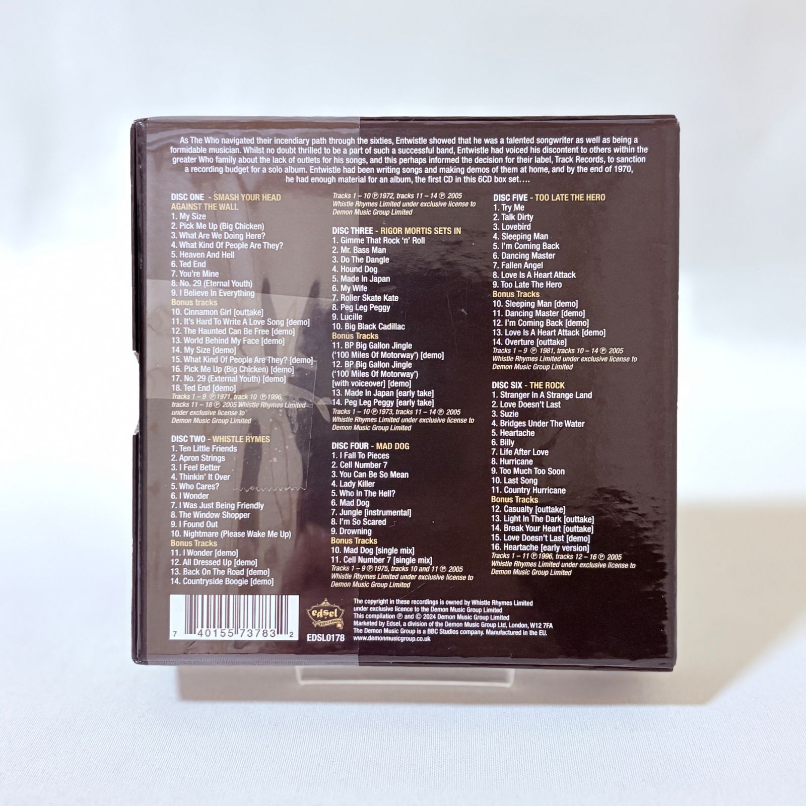 John Entwistle Ox Box Set 6CD Boxset - メルカリ