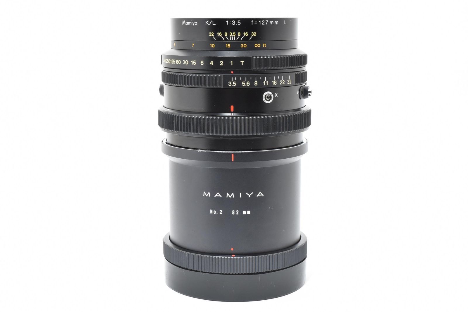 ☆美品☆マミヤ Mamiya KL 127mm F3.5 L 中判レンズ☆ LL220#6487