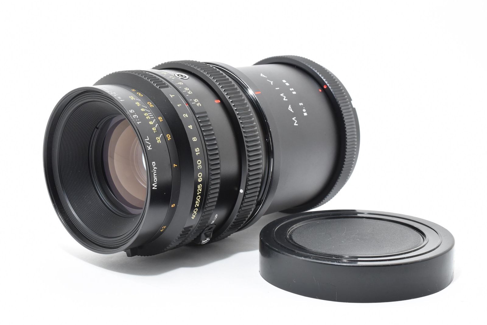 ☆美品☆マミヤ Mamiya KL 127mm F3.5 L 中判レンズ☆ LL220#6487