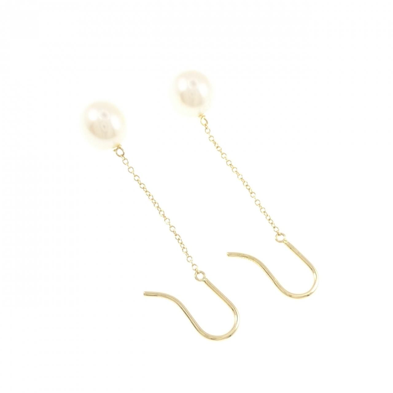 ティファニー パール バイザヤード チェーン ピアス 8.3mm - メルカリ