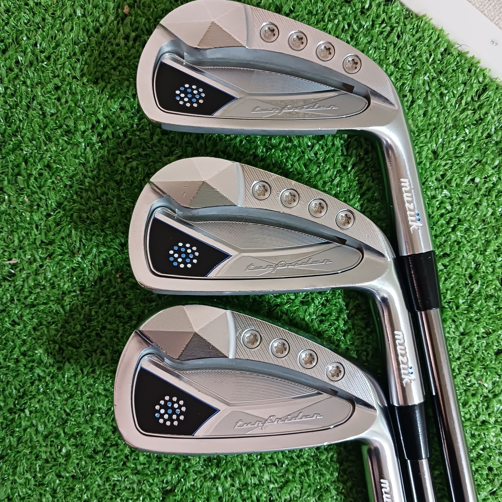 ムジーク ターフライダー ダイアモンド フォージドアイアン 6本セット