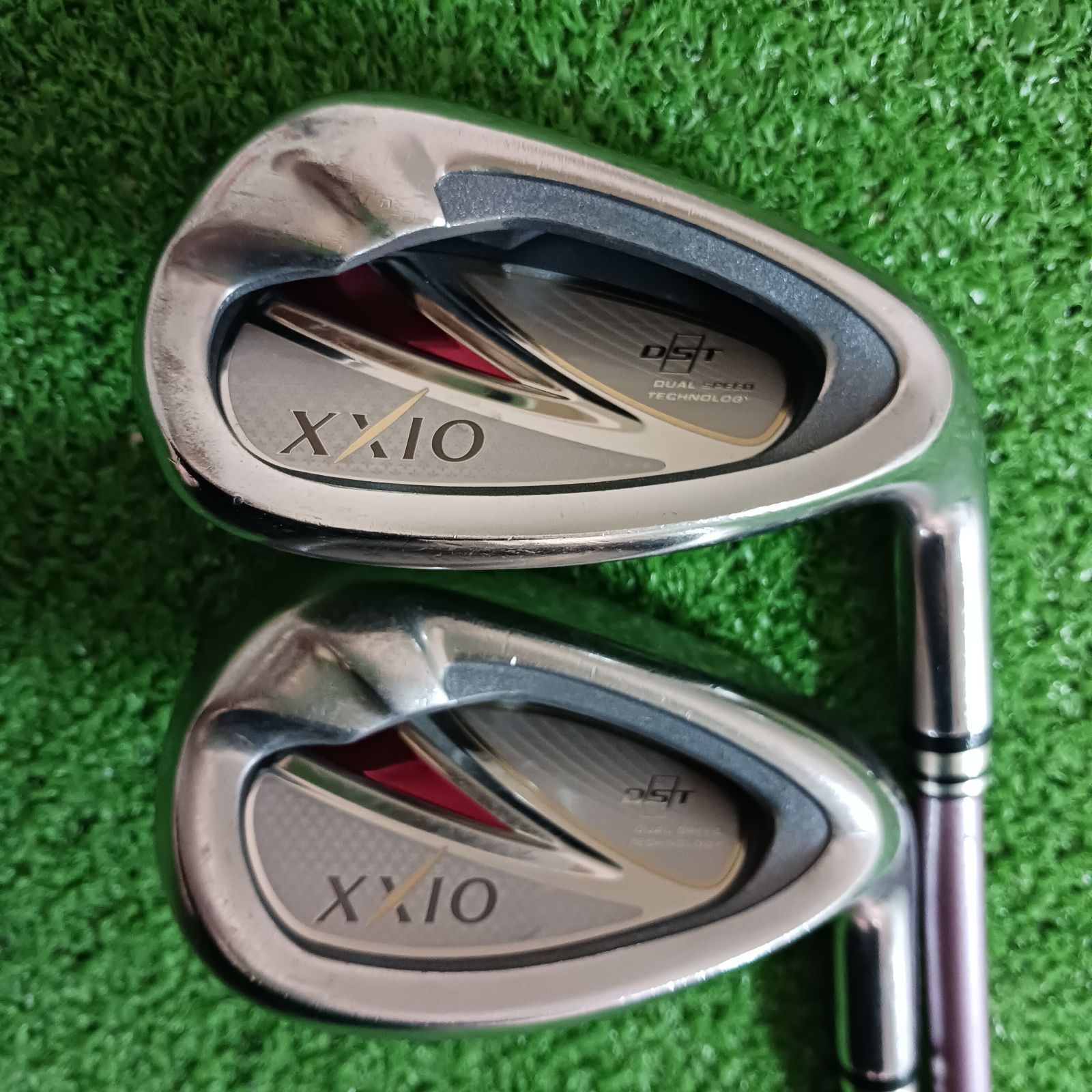 レディース】ゼクシオ8 アイアン 5本セット ボルドーカラー【74