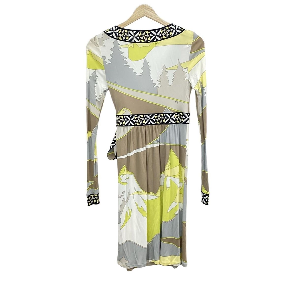 エミリオプッチ ワンピース サイズ34 XS レディース美品 - 白×黒