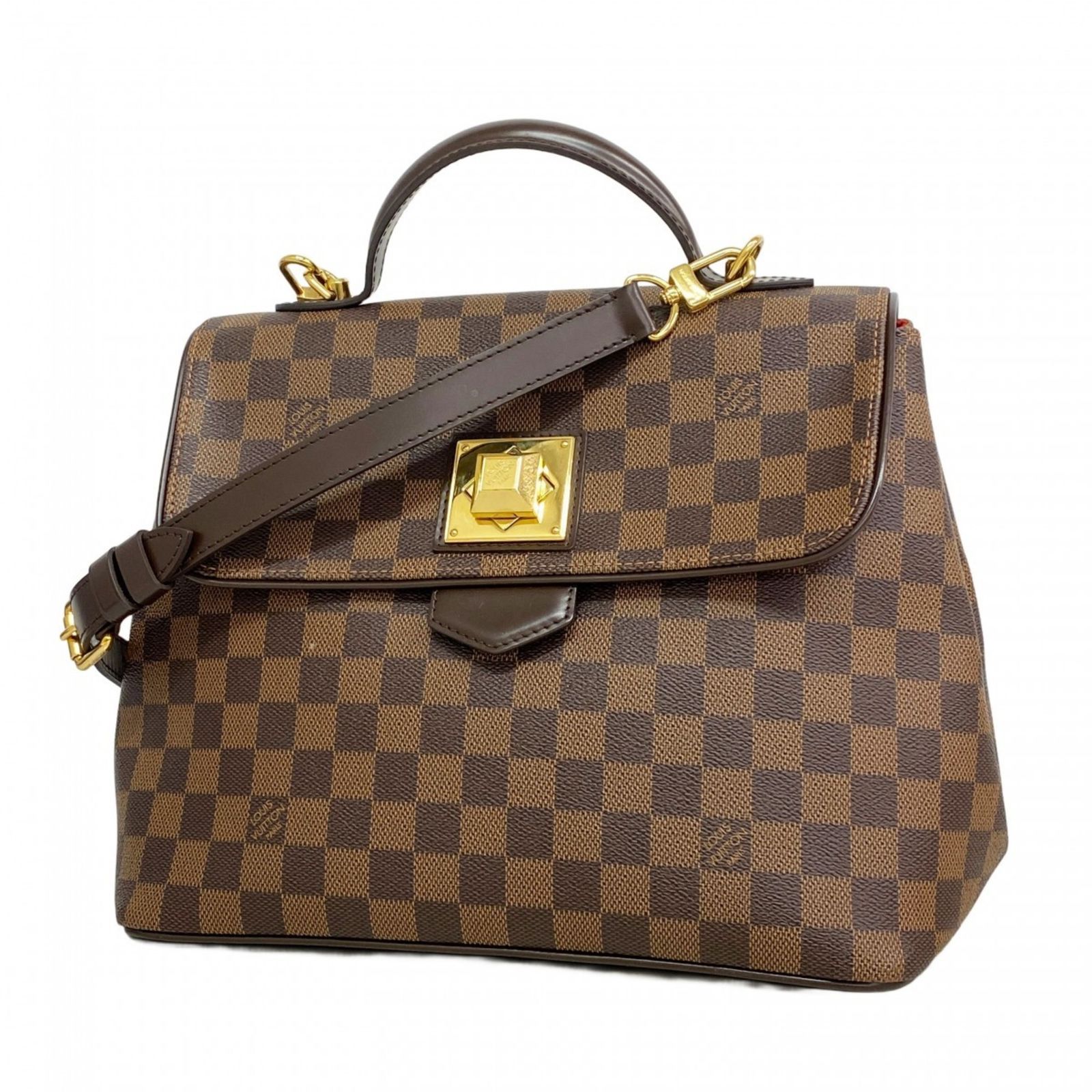【美品❗✨】　ルイヴィトン　ダミエ　エベヌ　リヴィントンGM　ハンドバッグ ルイ・ヴィトン(Louis Vuitton) ルイ・ヴィトン ハンドバッグ ダミエ