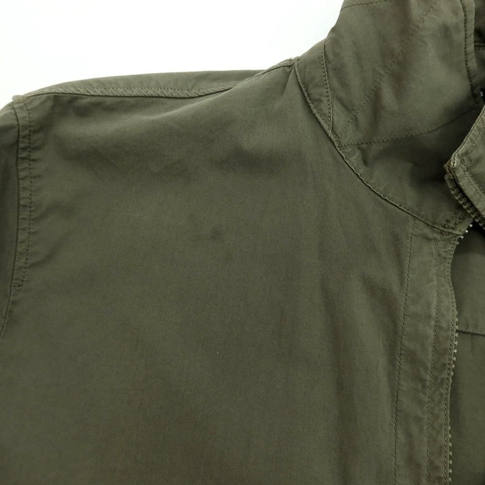 【中古】シーピーカンパニー C.P.Company コットン ジップアップ シャツブルゾン オリーブ【サイズM】【メンズ】 中古・古着通販C.P COMPANY (シーピーカンパニー) Cotton Mixed