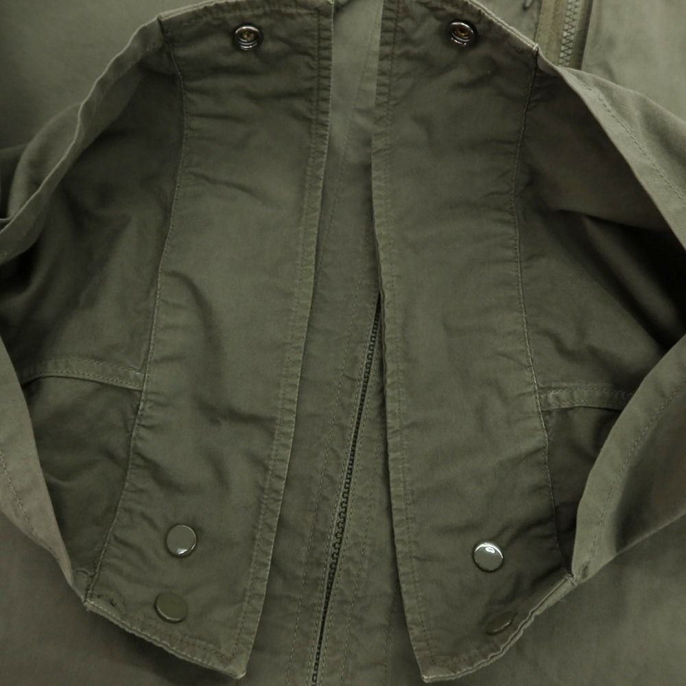 【中古】シーピーカンパニー C.P.Company コットン ジップアップ シャツブルゾン オリーブ【サイズM】【メンズ】 中古・古着通販C.P COMPANY (シーピーカンパニー) Cotton Mixed