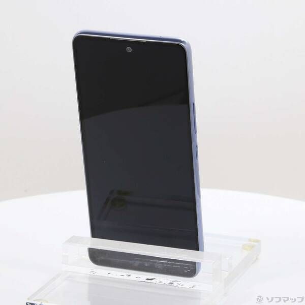 中古品〕 Galaxy A53 5G 128GB オーサムブルー SCG15 au SIMフリー