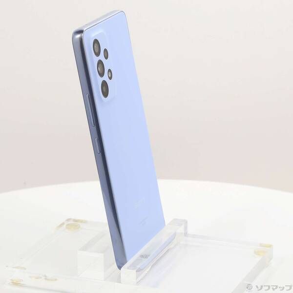 中古品〕 Galaxy A53 5G 128GB オーサムブルー SCG15 au SIMフリー