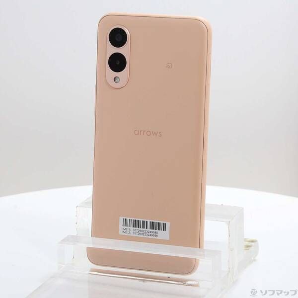 スマートフォン・携帯電話 〔品〕 arrows We2 64GB ライトオレンジ F