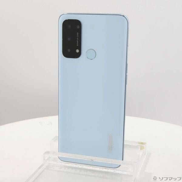 中古品〕 OPPO Reno5 A 128GB アイスブルー A101OP Y!mobile SIMフリー