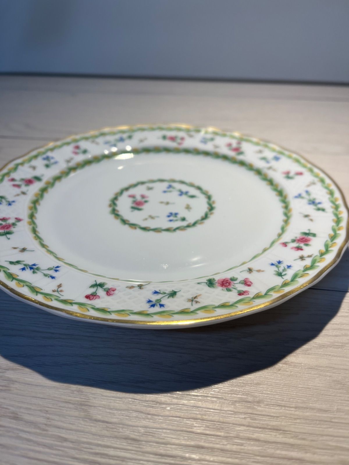 ベルナルド リモージュ アルトワシリーズ　ブルー 廃盤品　プレート4点 26cm ベルナルド リモージュ アルトワシリーズ ブルー 廃盤品 プレート4点